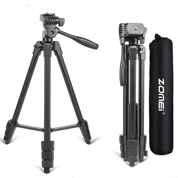 Zomei T120 Mobile & DSLR Tripod-Professional Series (Without Mobile Holder)
