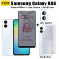 Samsung Galaxy A06 Privacy Tempered Glass A 06 A0 6 A06 Screen Protector+Camera Lens Glass+Back Film.