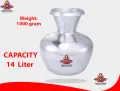 Sliver kolosh/silver ghora/( capacity -14 liter). 
