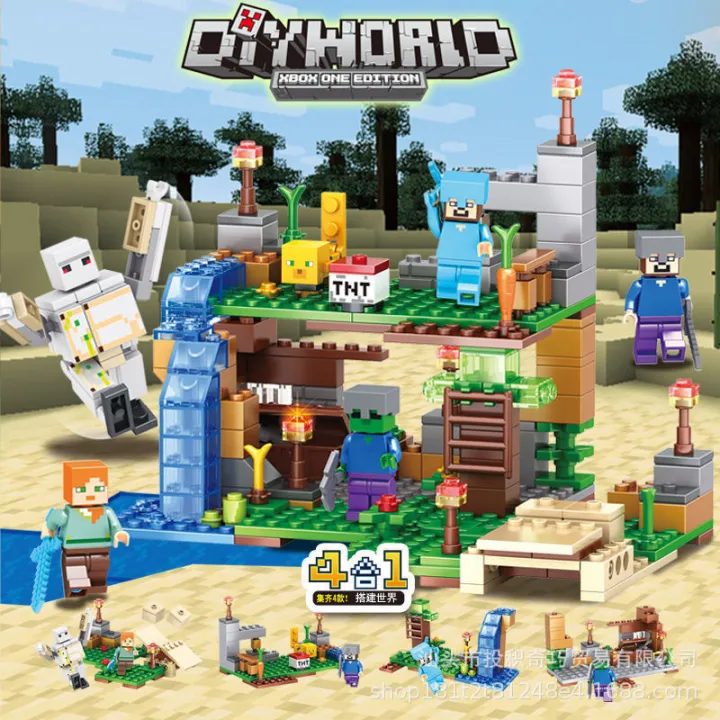 Compatible%20with%20LEGO%20NINJAGO%C2%AE%20Minecraft%20Treehouse%20bricks%20to%20build%20educational%20toys%20for%20boys%20and%20children%20-%20Image%203