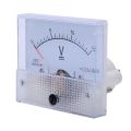 85C1 DC 0-10A Rectangle Analog Panel Ammeter Gauge with 85C1 Fine Tuning Dial Analog Volt Panel Meter Gauge DC 0-15V. 