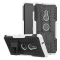 For Sony Xperia XZ3 Heavy Duty Armor Tough Hybrid Shockproof Dual Layer Kickstand Protective Case Cover. 