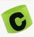 Elastic Football Soccer Captain Armband with Letter C. 