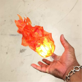 Halloween Funny Magic Fire Ball on the Hand Home LED Decoration Luminous Fireball Exquisite Ornaments Party Easy to Use Blue. 