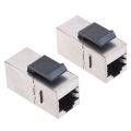 (NEW)1Pc CAT6 Network Module RJ45 Connector Coupler Ethernet Keystone Jack.