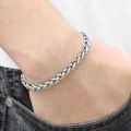 Silver Fashion Man Jewelry Chain Bracelets-Best Bracelets For Men.