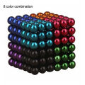 【Yurui】216Pc 3mm Colorful Magnetic Ball Cube Relief Education Puzzle Toy. 