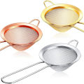 Vegetable Sifter Filter Scraper Tool Spoon Bar Mesh Steel Stainless.