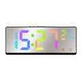 Multifunctional Electronic Clock Simple Multifunctional Big Screen Clock Alarm Clock Bedside Clock E.