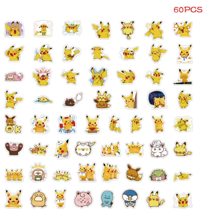 60%20Pok%C3%A9mon%20Cartoon%20Stickers%20Pok%C3%A9mon%20DIY%20Hand%20Account%20Stickers%20Children%20Stickers%20-%20Image%202