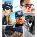 PSYCHWIG Vintage Shield Round Sunglasses Polarized Innovated Mirror Sun Glasses VZ VonZipper Brand Fishing Goggles. 