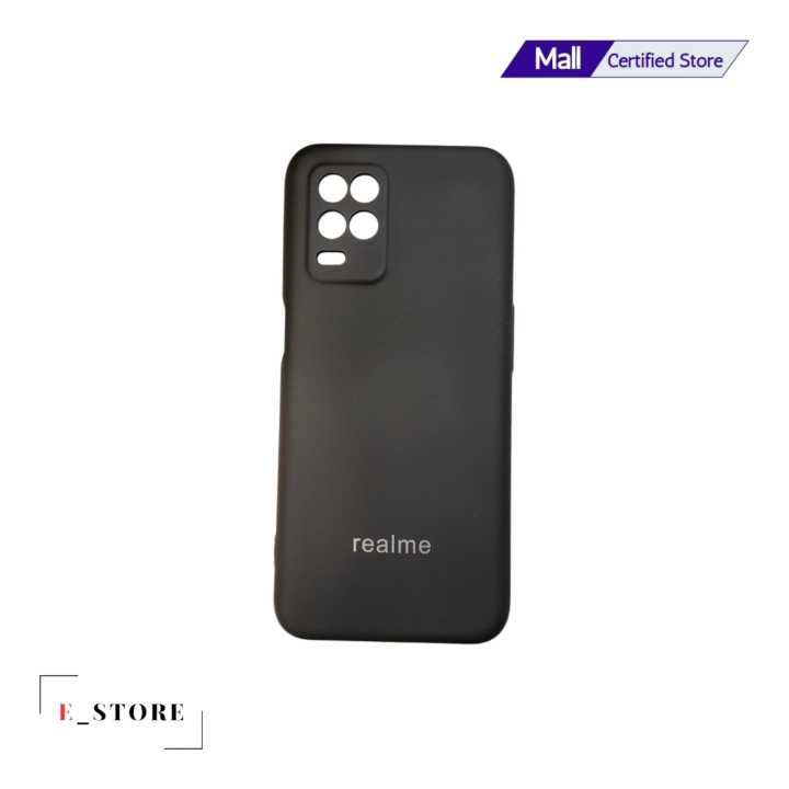 For Realme 5G Stylish and Protective Logo Silicone Mobile Cover - Main Image