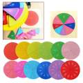 Math Learning Toys Circles for Age 6 7 8 9 10 Children Kids. 