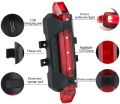 Bicycle Rear Light USB LED Recharging Bicycle Safety Tail Light Waterproof  Bicycle Accessories - Cycle Accessories - Cycle Light. 