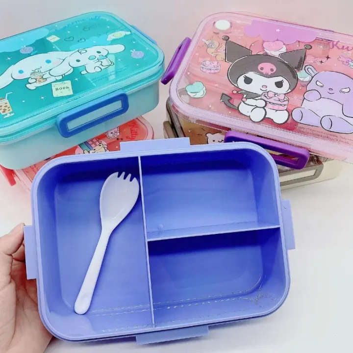 Sanrio%20Hello%20Kitty%20Kawaii%20Cinnamoroll%20Separate%20Lunch%20Boxes%20Plastic%20Kuromi%20Melody%20Bento%20Box%20Fruit%20Salad%20Box%20Child%20Tableware%20-%20Image%204