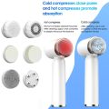 6 In 1 Ultrasonic Facial Cleansing Brush Electric Auto Rotating Waterproof Face Skin Acne Pore Cleaner Blackhead Removal Machine. 
