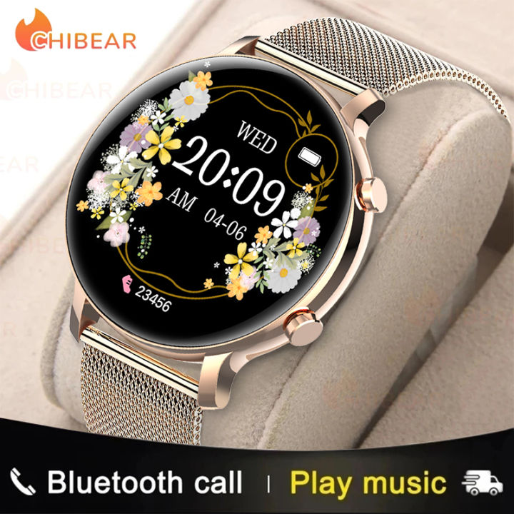 ChiBear 2024 New Bluetooth Call Smart Watch Women ECG+PPG Smartwatch Fashion Sport Health Ladies Watch Waterproof Girl Bracelets