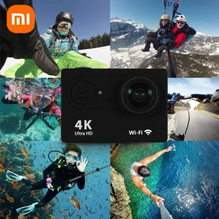 Xiaomi%20Ultra%20Action%20Camera%20HD%204K/30fps%20WiFi%202.0%20170D%20Underwater%20Waterproof%20Video%20Recording%20Cameras%20Sports%20Bicycle%20Vlog%20New%20-%20Image%203