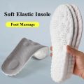4D Sports Insoles Ultra-soft High-elasticity Pads Anti-pain Antibacterial Deodorant Pad Casual Cushion Arch Support Foot Insoles.