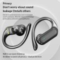 【FUPANG】Tinzzi wireless bluetooth5.3 earphone Noise Cancelling earbuds stereo Sound Music touch headphones handfree sport headset with case and Type-C port. 