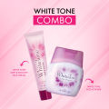 White Tone face Powder -30gm + White Tone face Cream -25gm COMBO Offer. 