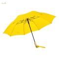 Sun Rain Umbrella Travel Umbrella Portable Durable Comfortable Handle Umbrellas for Rain and Yellow. 