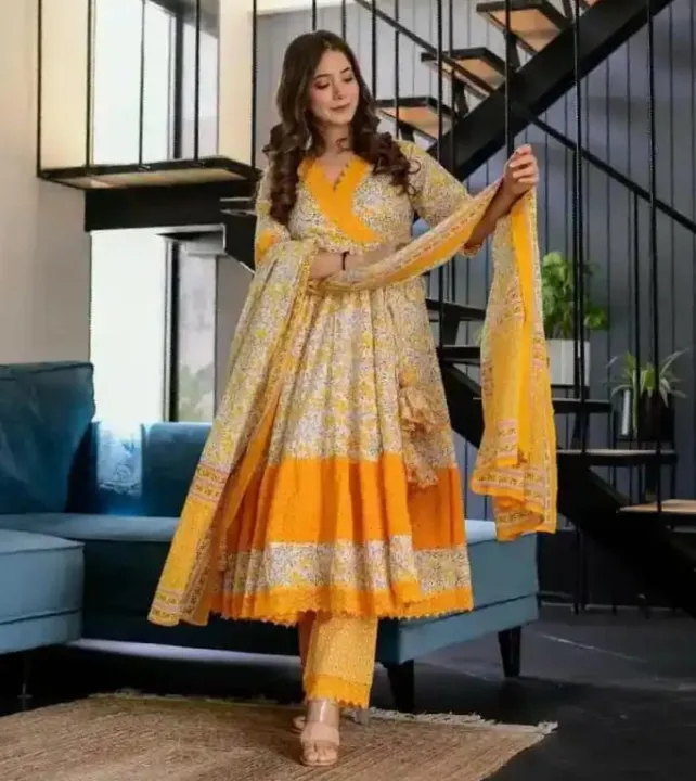 Linen%20Fashionable%20Stitched%20Gown%20Designed%20Long%20Salwar%20Kamez%20For%20Stylish%20Women%20/%20Girls%20(%20Three%20Pcs%20)%20-%20Dress%20For%20Girls%20-%203%20Pice%20Dress%20-%20Image%204