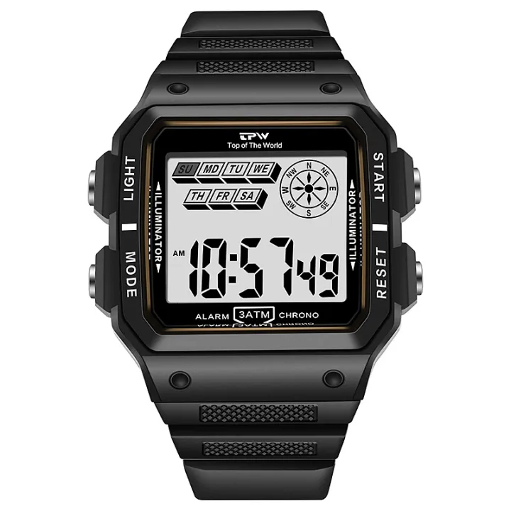 Shock%20Resistant%20Digital%20Watch%20-%203ATM%20Water%20Resistant%20Rectangular%20Dial%20-%20Image%203