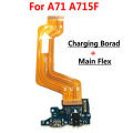 For Samsung A71 A715 A715F USB Charging Dock Port Board Connector Main Motherboard Flex Cable. 