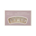Xiaohongshu hand-worn nail nail pieces wholesale long diamond butterfly nail stickers finished nail patches jelly glue.