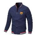 Blue jacket for men 2024 new collection | Export quality jacket for men winter china high quality | Winter collection for men jacket high quality - Barcelona jacket. 