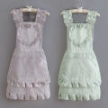 New Home Kitchen Apron Female Cute Cooking Western Fashion Antifouling Breathable and Wearable Work Apron Work Clothes.