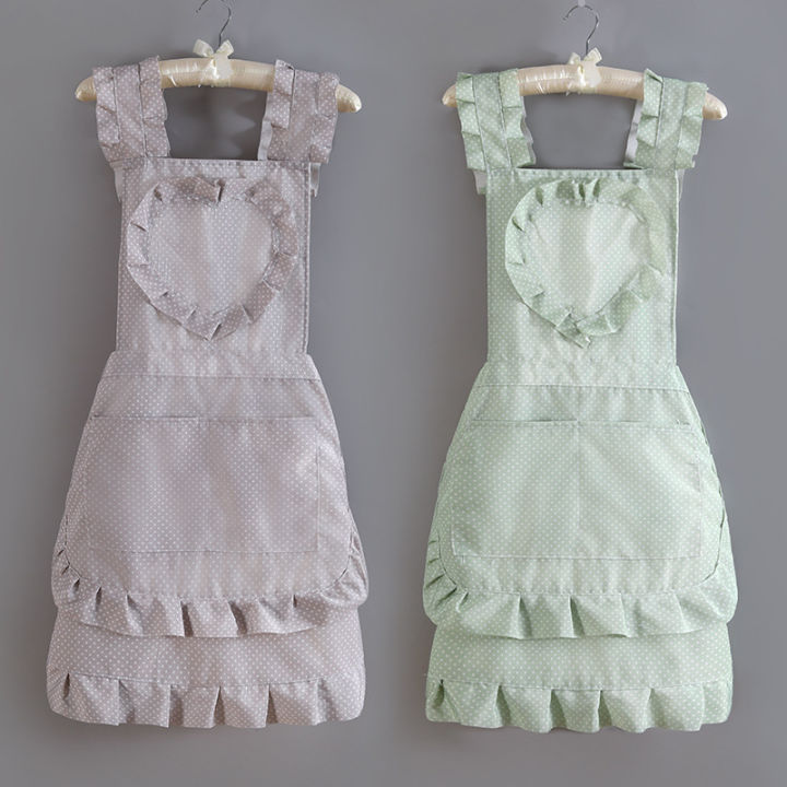 New%20Home%20Kitchen%20Apron%20Female%20Cute%20Cooking%20Western%20Fashion%20Antifouling%20Breathable%20and%20Wearable%20Work%20Apron%20Work%20Clothes%20-%20Image%202