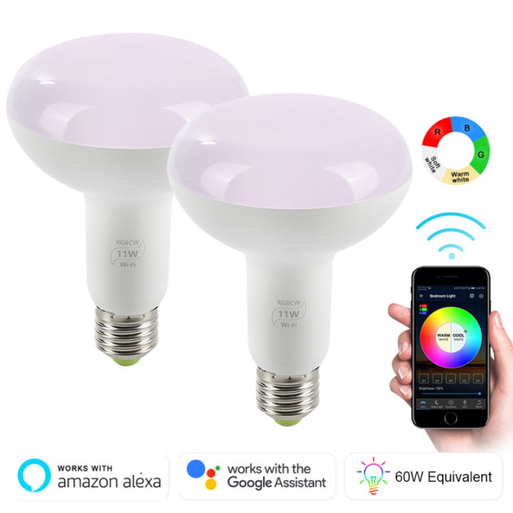 WiFi%20Smart%20Light%20Bulb,%20Dimmable,%20Multicolor,%20Wake-Up%20Lights,%20No%20Hub%20Required,%20Compatible%20With%20Alexa%20And%20Google%20Assistant%20Support%20Color%20Temperature%20Control%20-%20Image%202