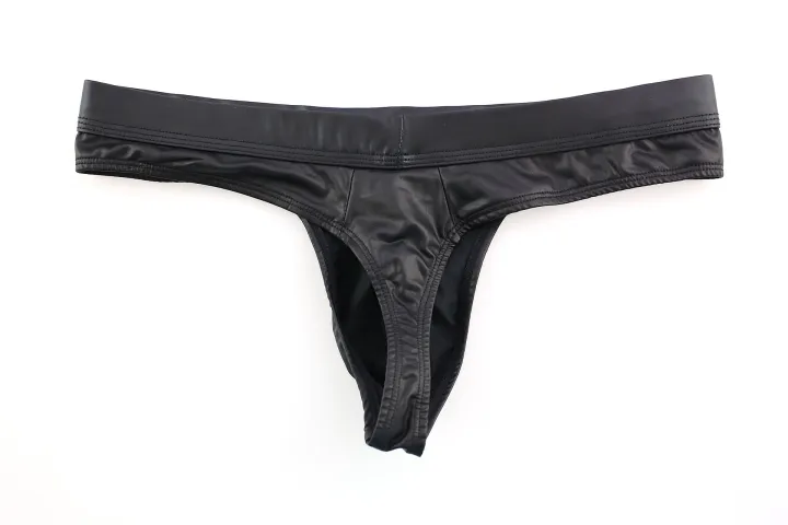 %5B%20Underwear%20Wholesale%20%5DWOWHOMME%20Men's%20Imitation%20Leather%20T-Back%20Foreign%20Trade%20Export%20Sexy%20Underwear%20Wholesale%20C41%20-%20Image%202