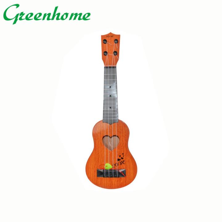 (New)Greenhome Mini Claical Ukulele Guitar Educational Muical Intrument Toy Kid Child Gift