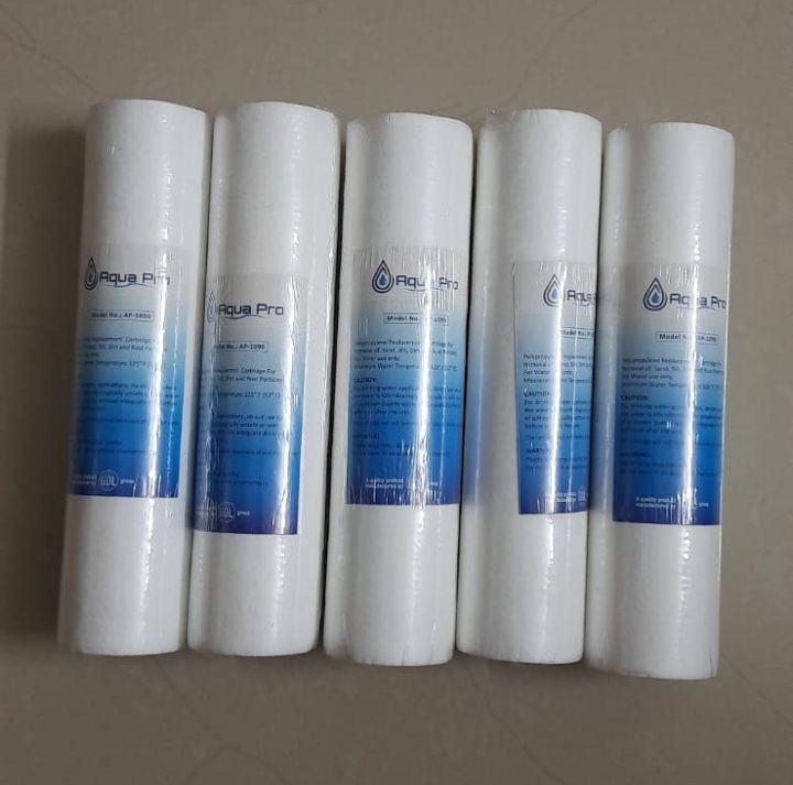 1 Micron PP SEDIMENT FILTER - 5 PCS Aqua Pro