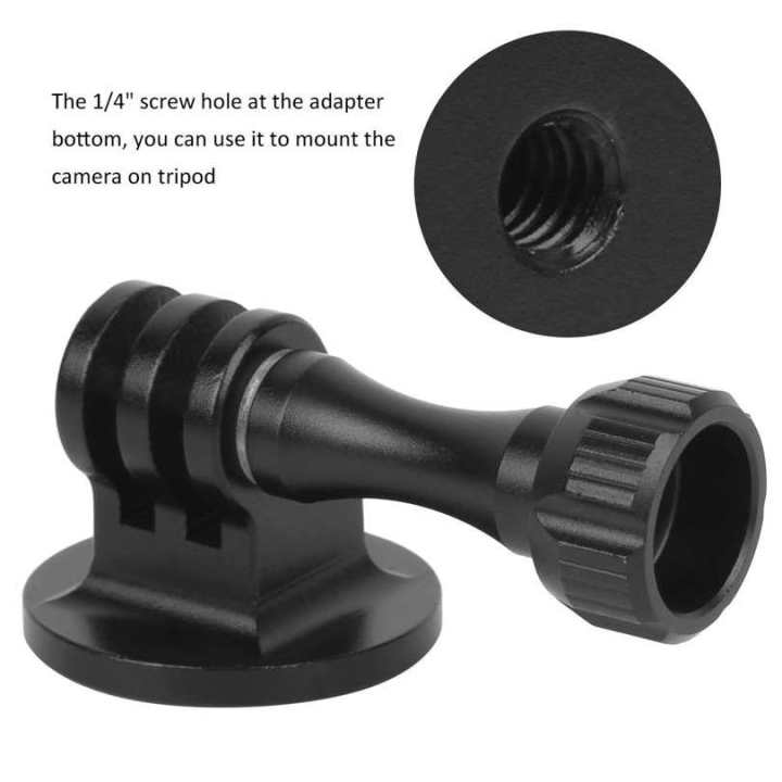 Action Camera Adaptor For GoPro with Nut Aluminium Alloy Mounting Installation Base