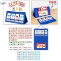 Word Building Chart Word Learning Desktop Pocket Chart for Preschool groups. 