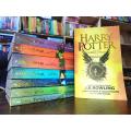 Harry Potter Series Full Set (Books 1-8) (White Paper). 