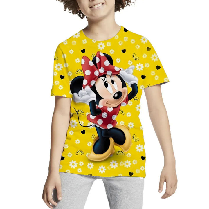 2024%20Summer%20Disney%20Mickey%20Minnie%203d%20Print%20T%20Shirt%20Kids%20Casual%20T-Shirt%20Children%20Casual%20O-Neck%20Child%20Boys%20Girls%20T-Shirts%20-%20Image%203