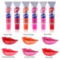 wow Flower Color Change Lip Balm Moisturize Pink Lips makeup accessories-6 Pcs. 