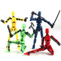 Lucky Robot 13 Action Figure, 3D Printed Multi-Jointed Movable Robot Action Figure, Dummy Robot 13 Action Figure for Kids Adults. 
