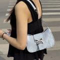 Aesthetic bow, new spring and summer trend, sweet and cool, personality casual chain, armpit, shoulder crossbody, handbag, bag women.