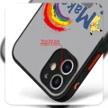 UCUC for Redmi Note 3 Back Cover Rainbow Pikachu Side Printed Design Phone Case Ultra Thin Frosted Cover Shockproof Phone Cover. 