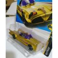 Hot Wheels TV Series Batmobile- Golden; Scale - 1:64. 