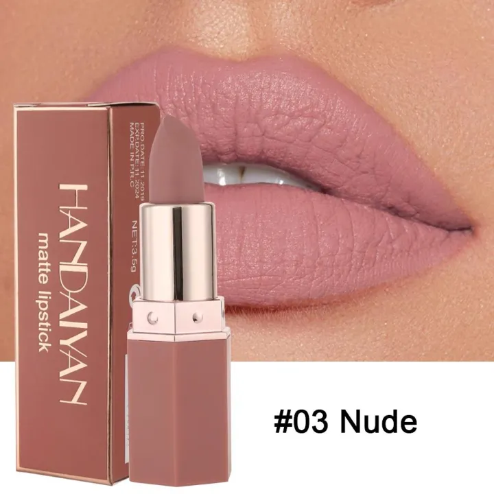 6%20Colors%20Nude%20Matte%20Lipsticks%20Waterproof%20Long%20Lasting%20Lip%20Stick%20Red%20Pink%20Pigments%20Velvet%20Lipstick%20Profissional%20Cosmetics%20-%20Image%203