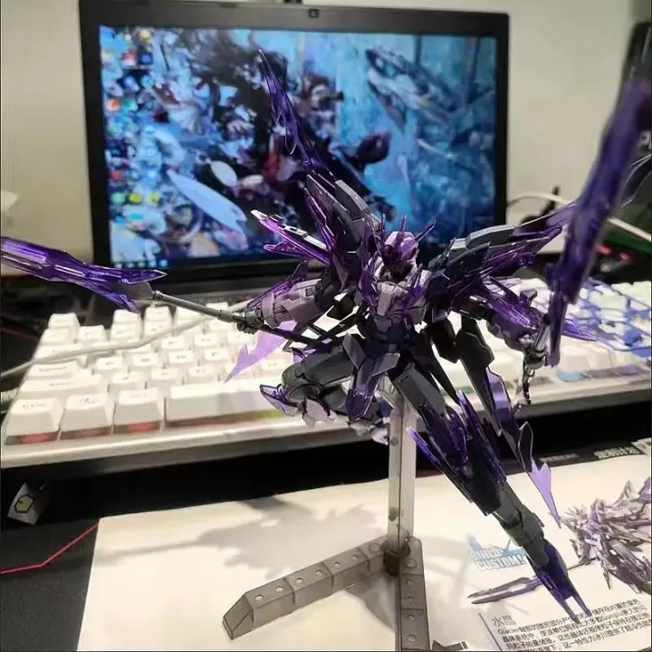 HGBF%201/144%20Anime%20Figures%20HG%20JMS%20GN-10000%20newborn%20free%20animation%20model%20rack%20assembly%20set%20plastic%20action%20robot%20ornament%20Toys%20Gifts%20-%20Image%202