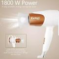 Kemei KM-6832 Foldable With Portable Mini Home Hair Dryer For Women. 