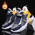 【In-demand】 4-15Boy's Shoes Spring, Autumn and Winter Children's Shoes Waterproof Medium and Big Children Boys' Sneakers Student Children Shoes Running Shoes for Men. 